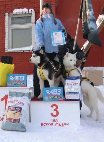 Flocon de Neige sur le podium