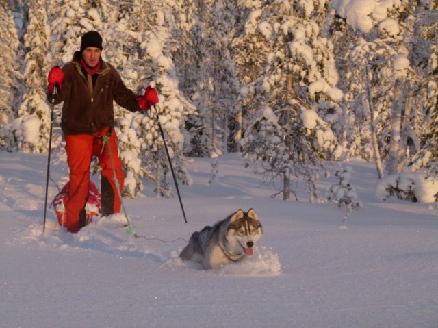 Liubov's D'Amarok en Laponie
