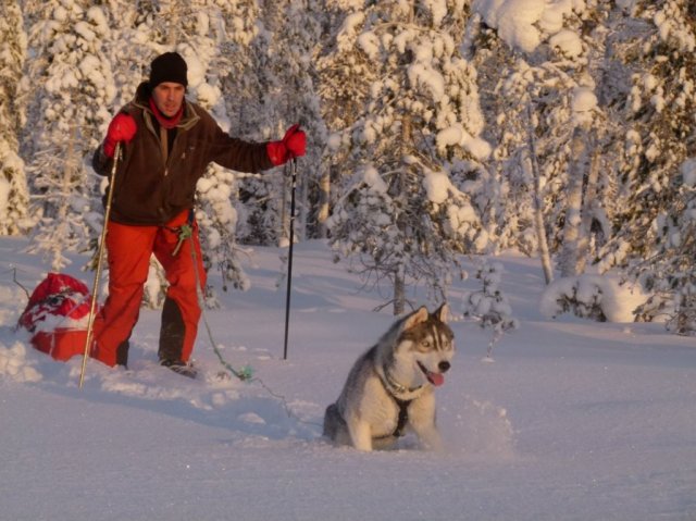 Liubov's D'Amarok en Laponie